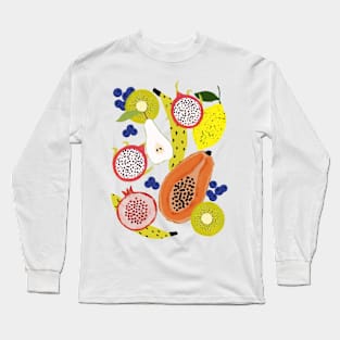 Tropical fruits Long Sleeve T-Shirt